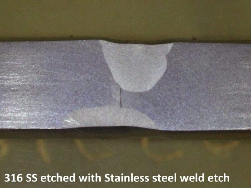 WELD INSPECTION ETCHANTS Etchant Store