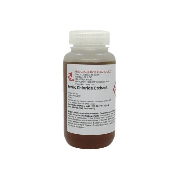 Ferric Chloride Etchant, 250 mL