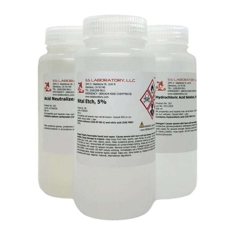Nital Etch Test Kit Etchant Store